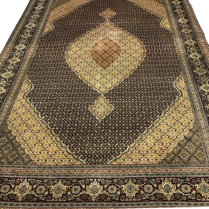 Persian Rug - Tabriz Wool and Silk 6'7" x 10'