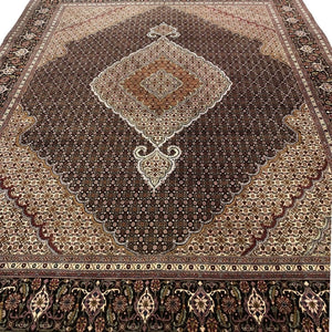 Persian Rug - Tabriz Wool and Silk 8'4" x 11'4" - Rug District