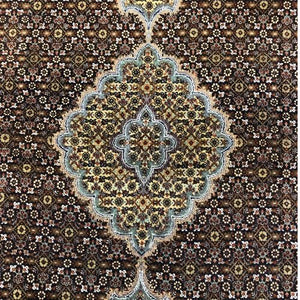 Persian Rug Tabriz Wool & Silk 3'4" x 5' - Rug District