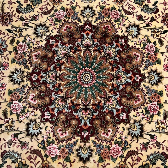 Persian Rug - Tabriz Wool & Silk 6'8" x 9'10"