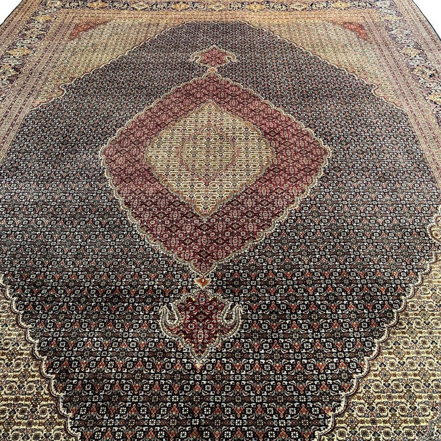 Persian Rug - Tabriz Wool & Silk 9'11" x 13'