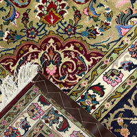 Persian Rug - Tabriz Wool & Silk 9'8" x 13'1" - Rug District
