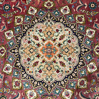Persian Rug - Tabriz Wool & Silk 9'8" x 13'1" - Rug District