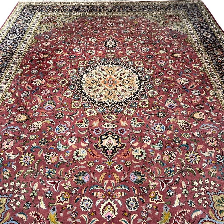 Persian Rug - Tabriz Wool & Silk 9'8" x 13'1"