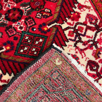 Persian Rug - Hamadan  2'11" x 9'10 - Rug Runner - Back