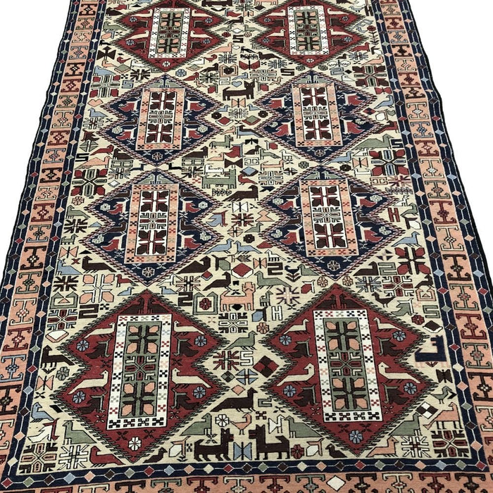 Turkish Rug - Sumac KIlim 4'5 x 6'8"