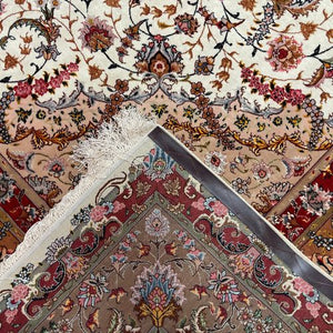 Persian Rugs - Tabriz Wool & Silk - Back